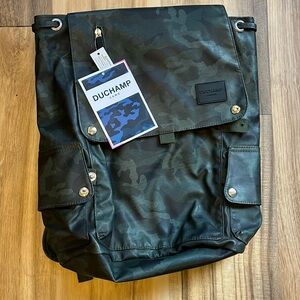 Duchamp Camo Laptop‎ Backpack NWT